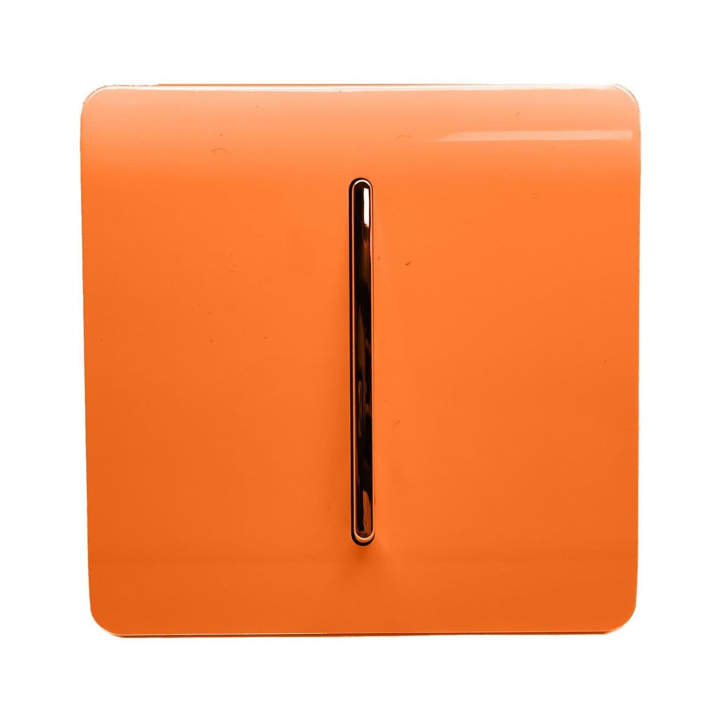 Trendi Switch Fan Isolator Switch in Sunset Orange