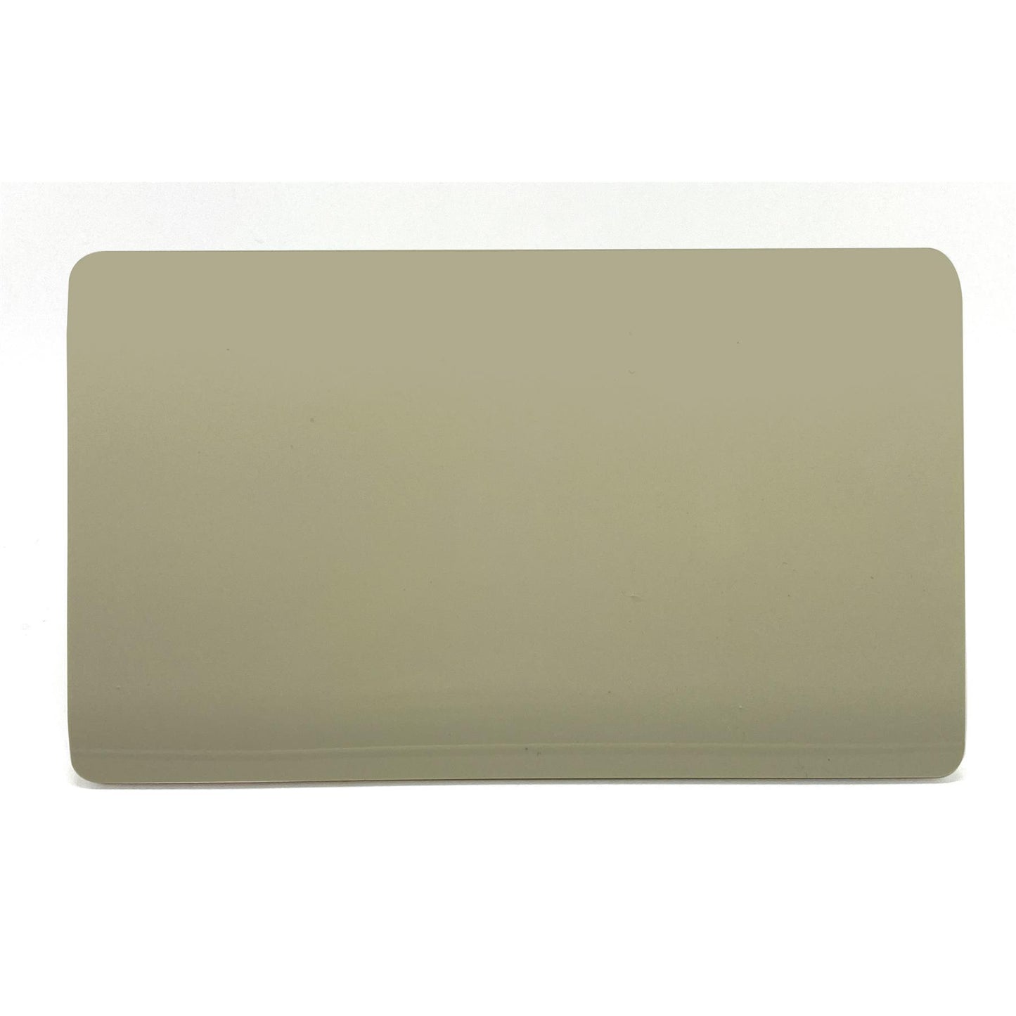 Trendi Switch Artistic Modern Glossy Decorative Screwless Standard Double Wall Blanking Plate for Electrical Sockets, Outlet with Screws in Champagne Gold - ART-2BLKGO