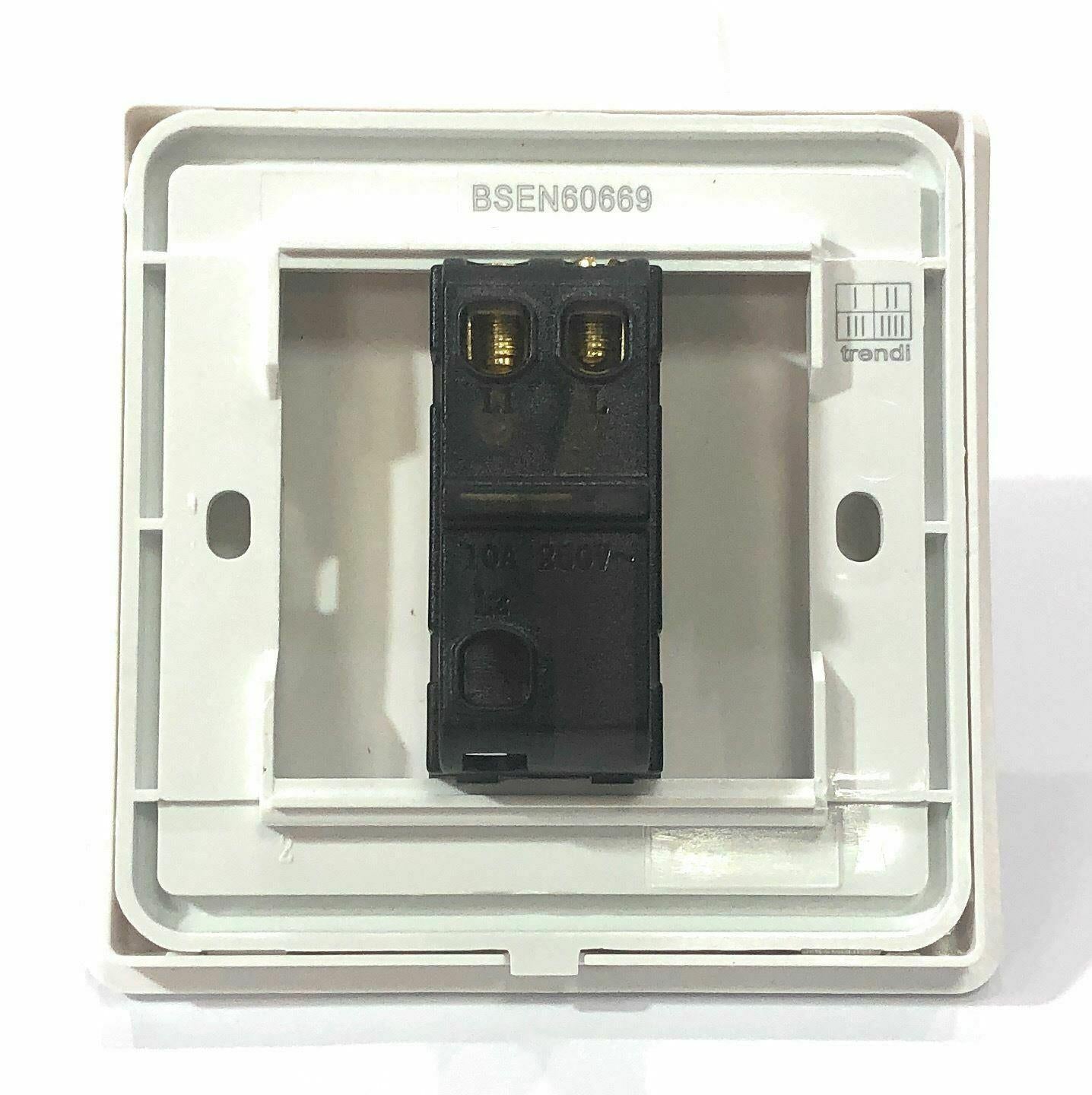 Trendi Artistic Modern Glossy Home Automation Switch Midnight Blue