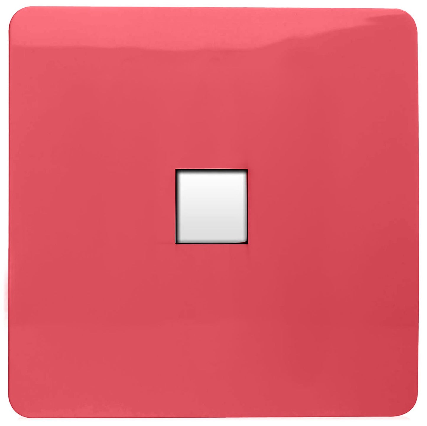 Trendi Artistic Modern Glossy Tactile Telephone Socket Strawberry