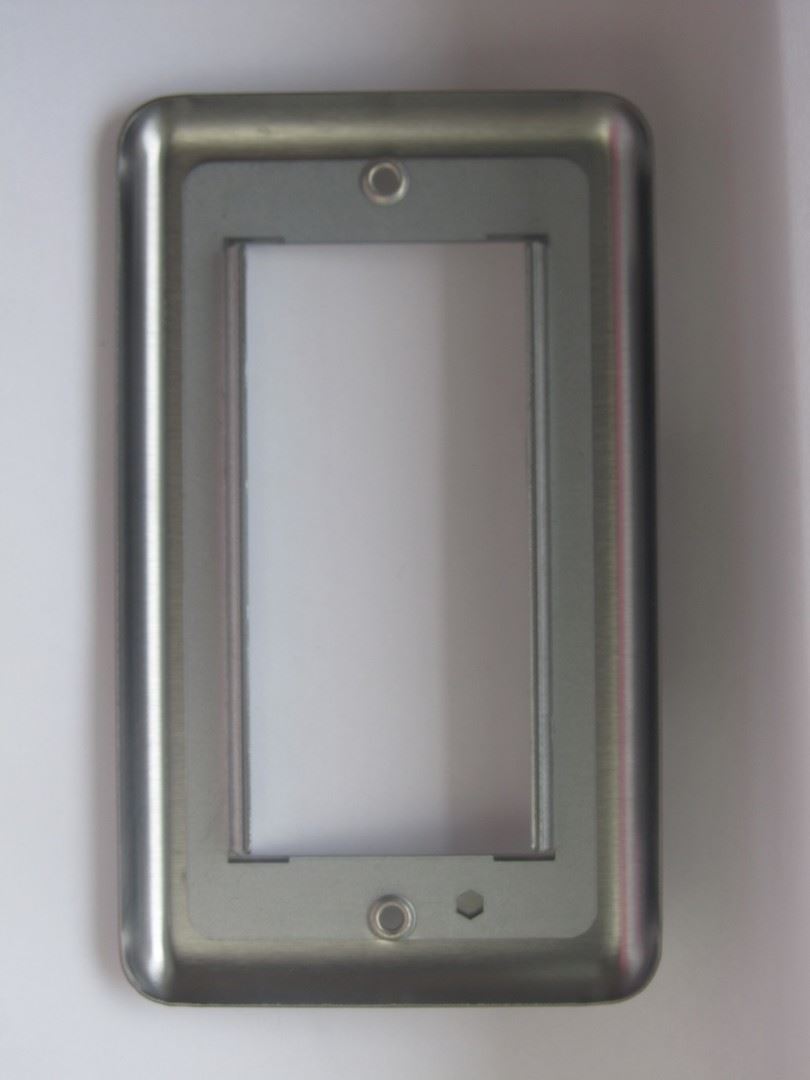 Varilight 4 Gang Datagrid Face Plate (up to 4 Data Modules) Matt Chrome XSG4