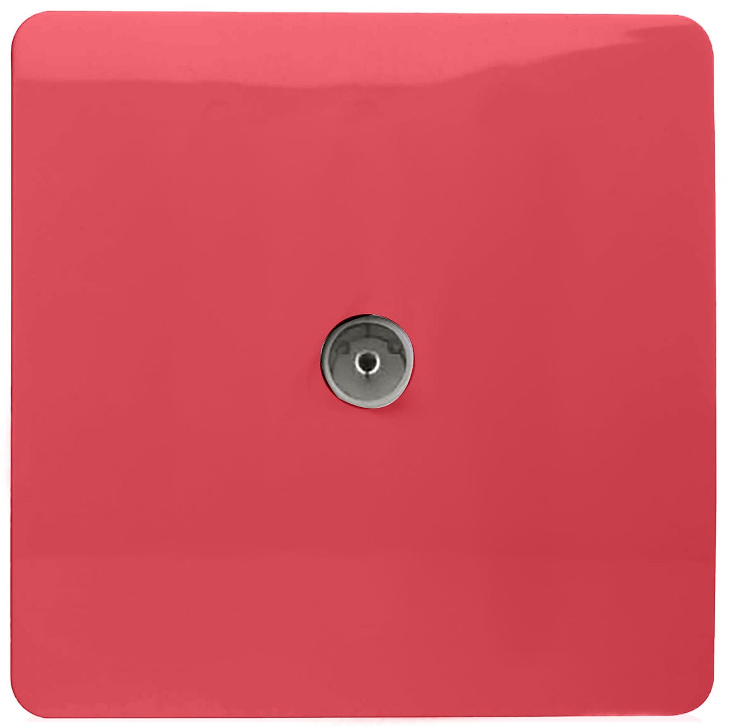 Trendi Artistic Modern Glossy Tactile TV Socket Strawberry