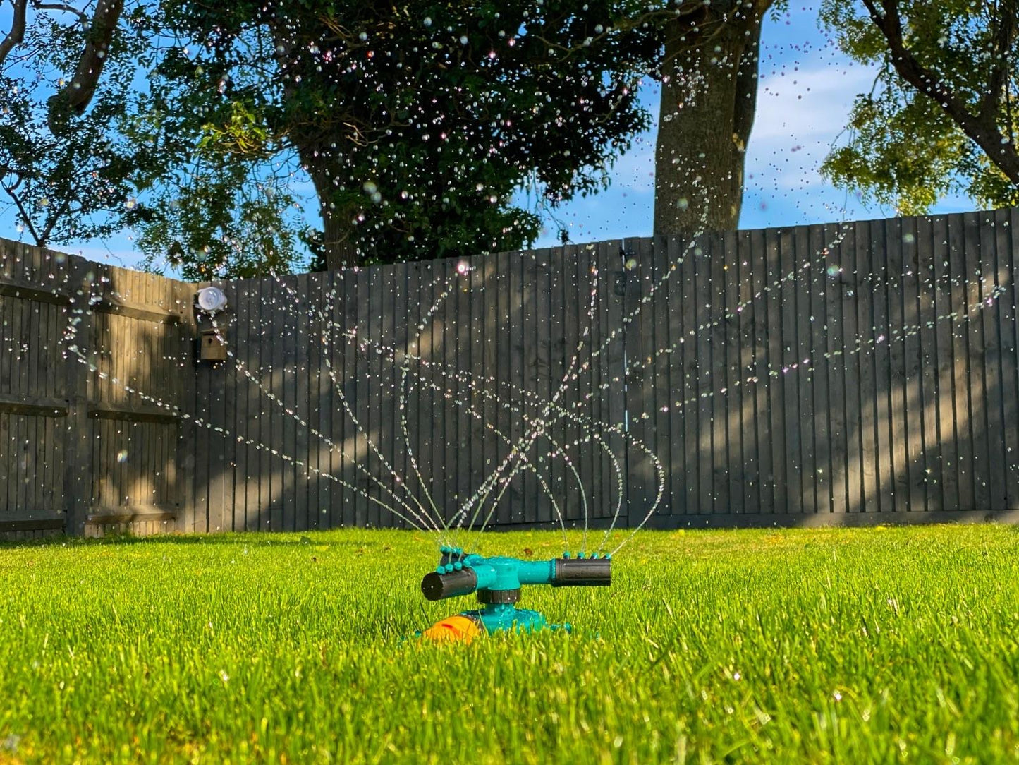 Gardi Automatic 360 Degree 3 Arm Rotating Sprinkler System for Watering Your Garden