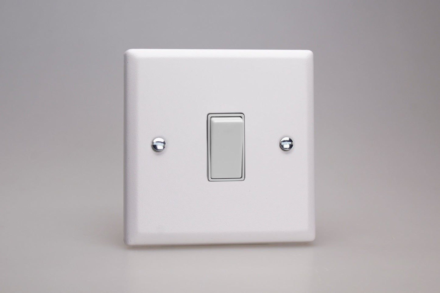 Varilight 1-Gang 20A Double Pole Rocker Switch in Urban Chalk White w/ White