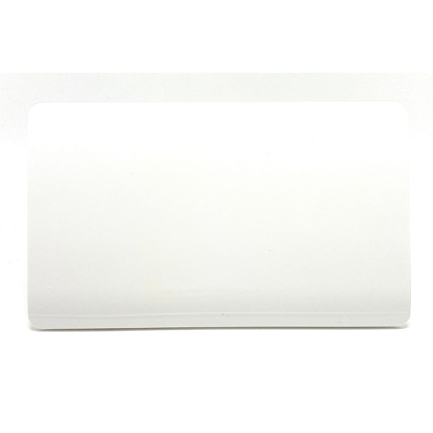 Trendi Switch Double Spare Faceplate For Modern Designer Blanking Plate in Ice White