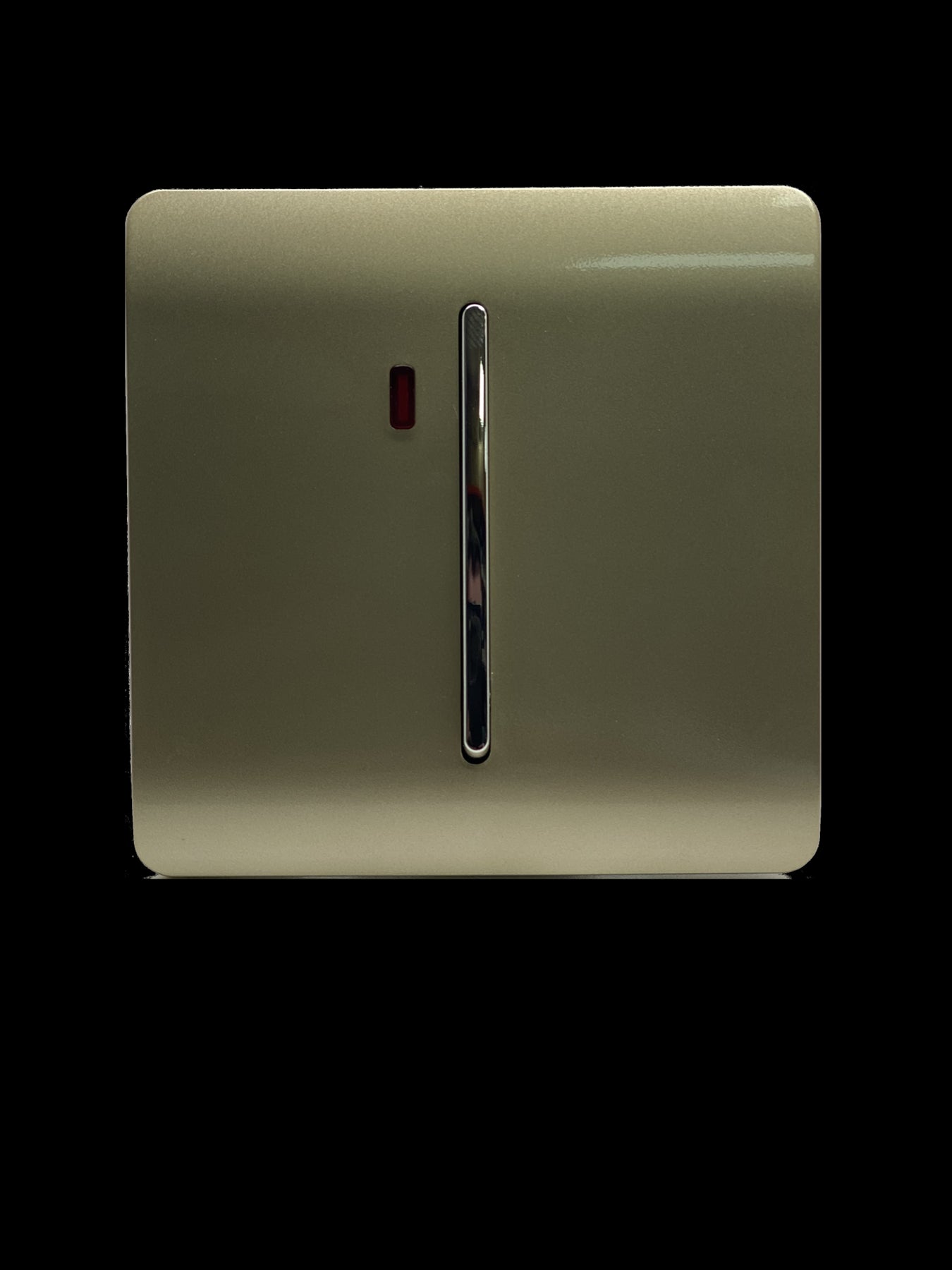 Trendi Artistic Modern 45 A Cooker Light Switch & Neon Insert Gold ART-WHS2GO