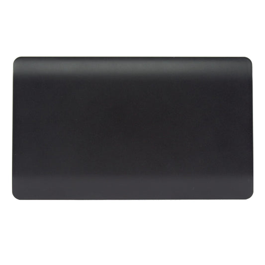 Trendi Switch Artistic Modern Glossy Decorative Screwless Standard Double Wall Blanking Plate for Electrical Sockets, Outlet with Screws in Matt Black - ART-2BLKMBK