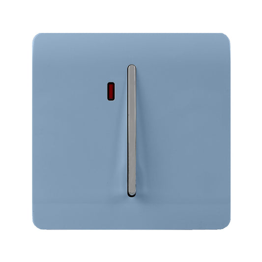 Trendi Artistic Modern Glossy 45 A Tactile Light Switch & Neon Insert Sky