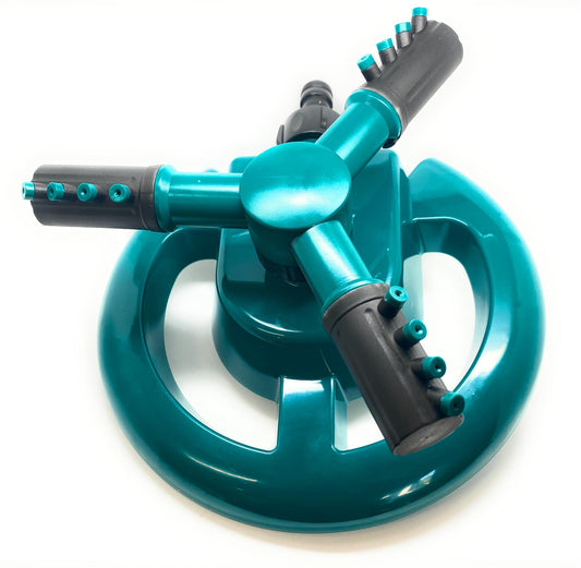 Gardi Automatic 360 Degree 3 Arm Rotating Sprinkler System for Watering Your Garden