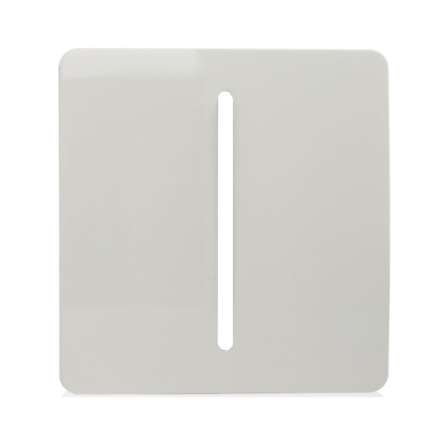 Trendi SPARE FACEPLATE For 1 Gang 2 Way  10 Amp Rocker Light Switch White