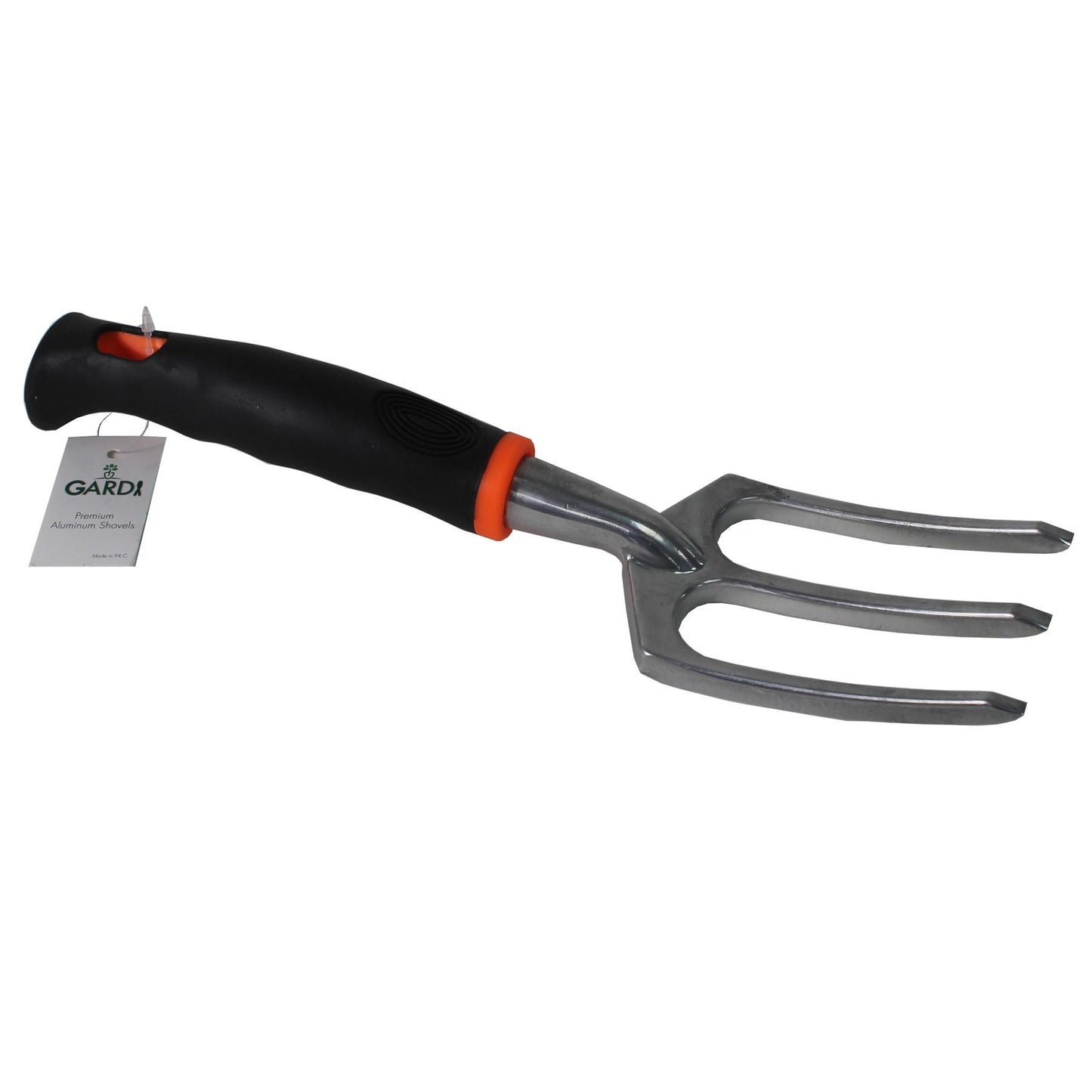 Gardi Orange and Black Premium Aluminium Weed/Planting Fork