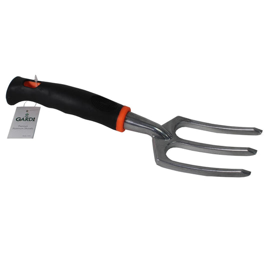 Gardi Orange and Black Premium Aluminium Weed/Planting Fork