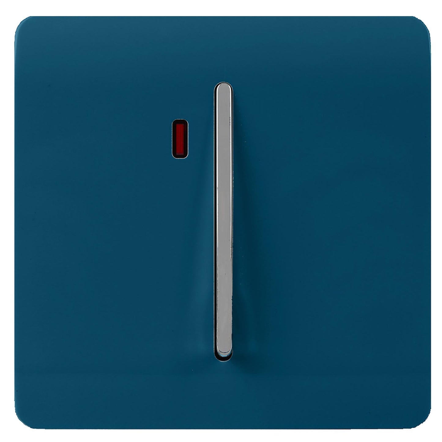Trendi Artistic Modern Glossy 45 A Tactile Light Switch & Neon Insert Midnight Blue