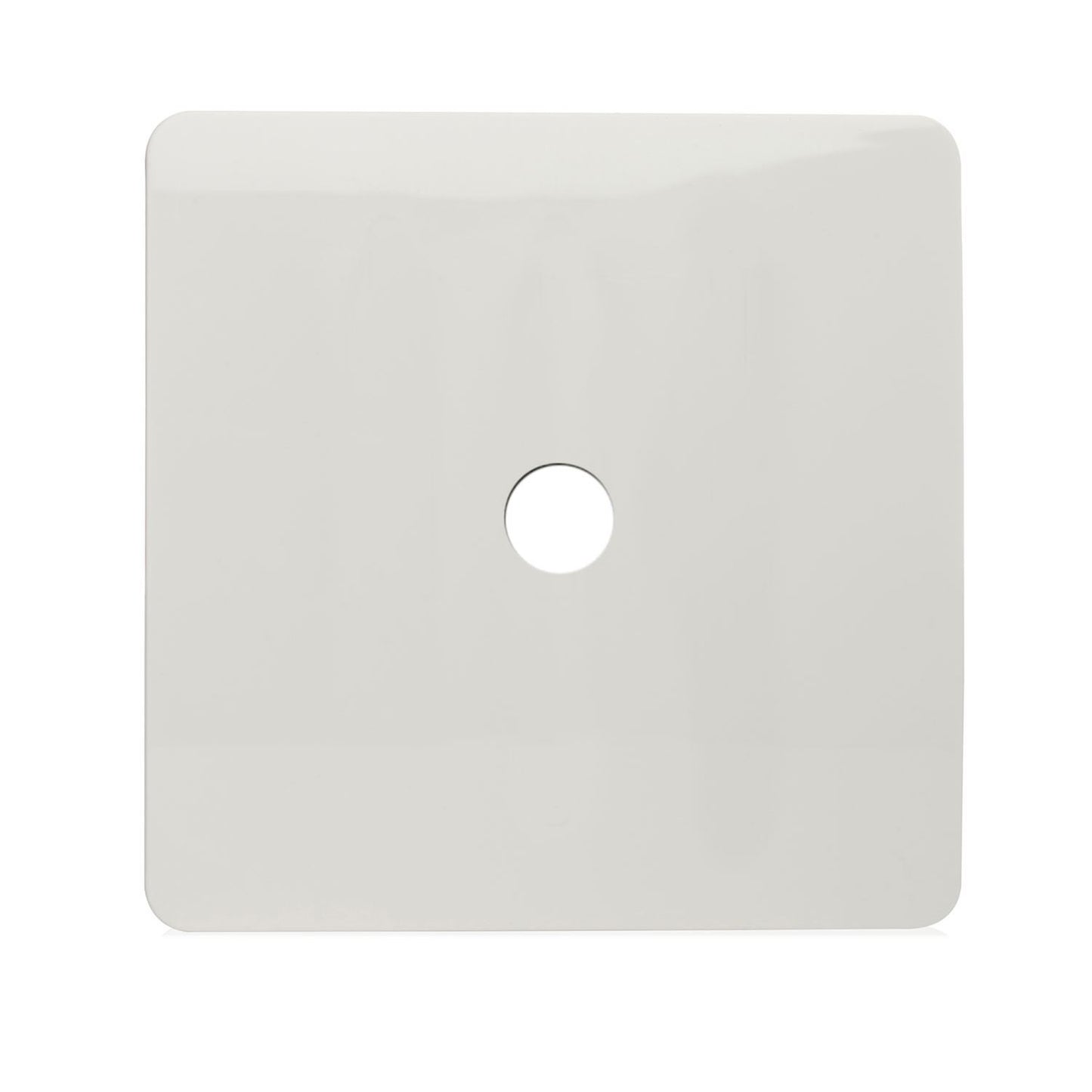 Trendi SPARE FACEPLATE For Artistic Modern Glossy  TV Socket White ART-TVSWH-SP