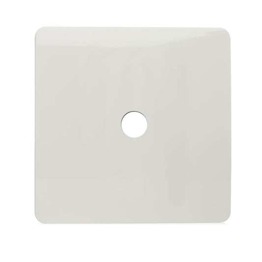 Trendi SPARE FACEPLATE For Artistic Modern Glossy  TV Socket White ART-TVSWH-SP