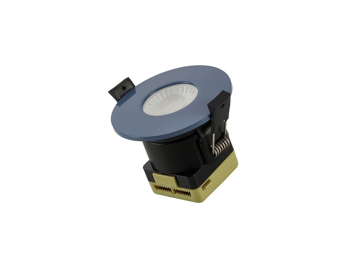 Trendi Trendi Switch Dimmable IP65 CCT LED Fire Rated Downlight in Sky Blue ...