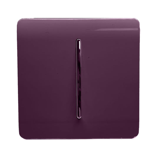 Trendi Switch Fan Isolator Switch in Plum Purple